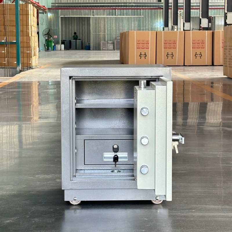 Home Security Premium - 【Premium】Key Lock Fireproof Safe Box Electronic