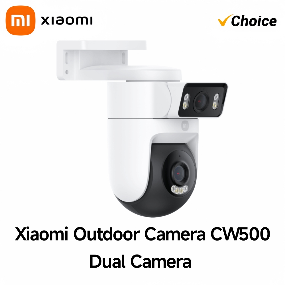 Home Security No Wifi Needed - Xiaomi Outdoor CW500 Dual Camera Version