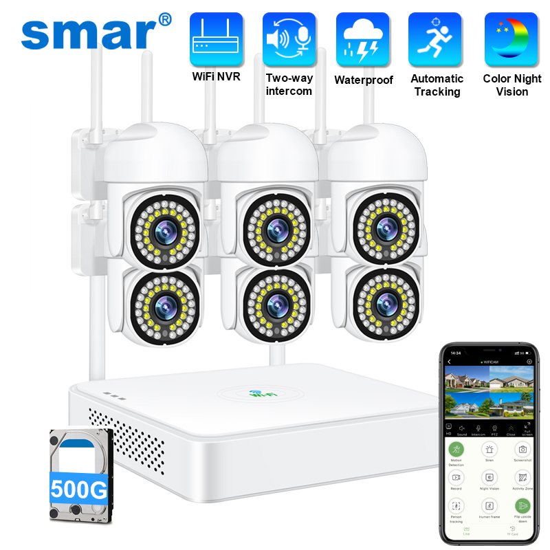 Home Security Premium - Smar 3MP Wireless CCTV Security Camera