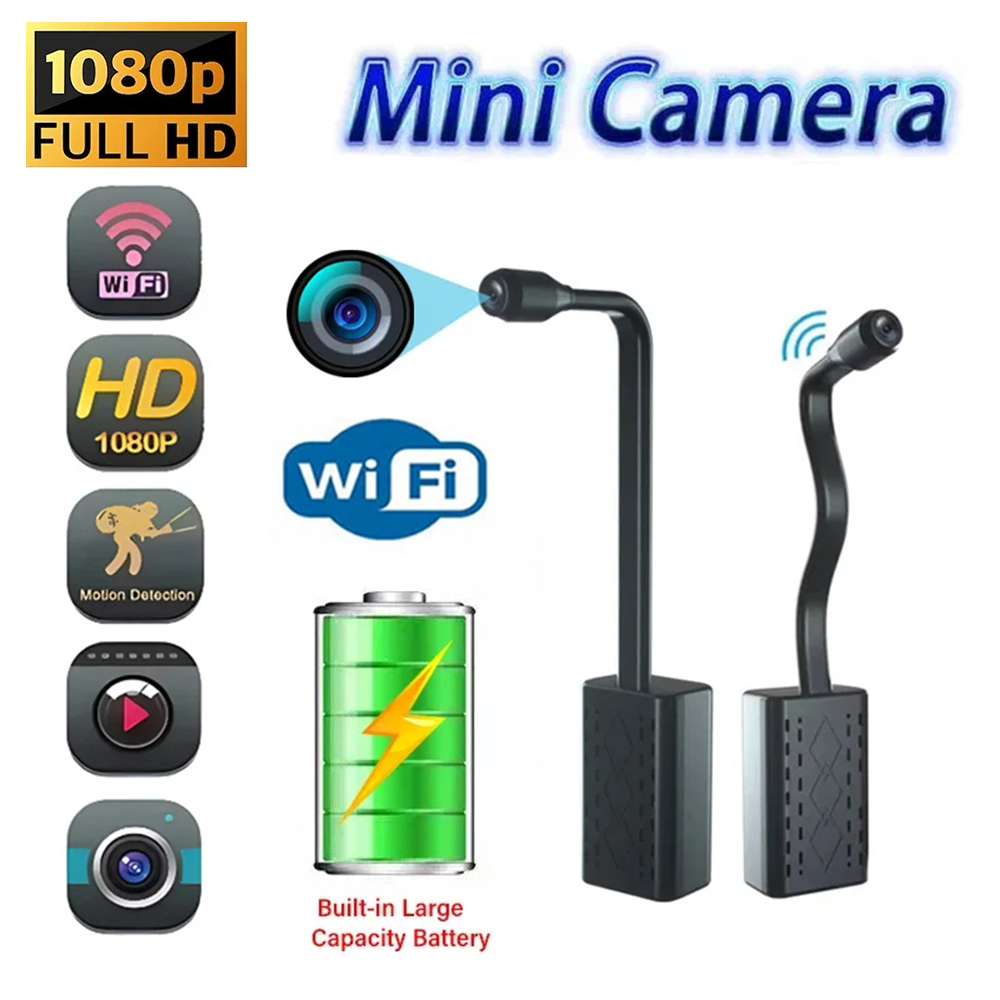 Home Security No Wifi Needed - HD 1080P Mini Camera Motion Detection