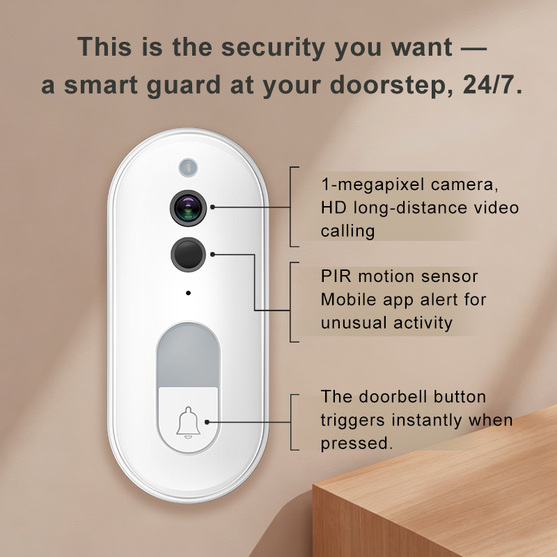 Tuya Smart Video Doorbell Wire - Home Security Premium review and price