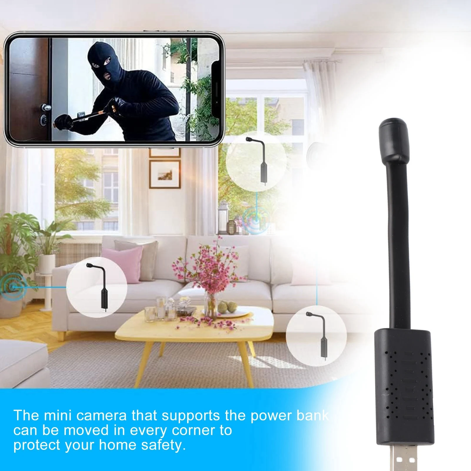 USB WiFi Security Camera 1080P - Home Security Premium review and price